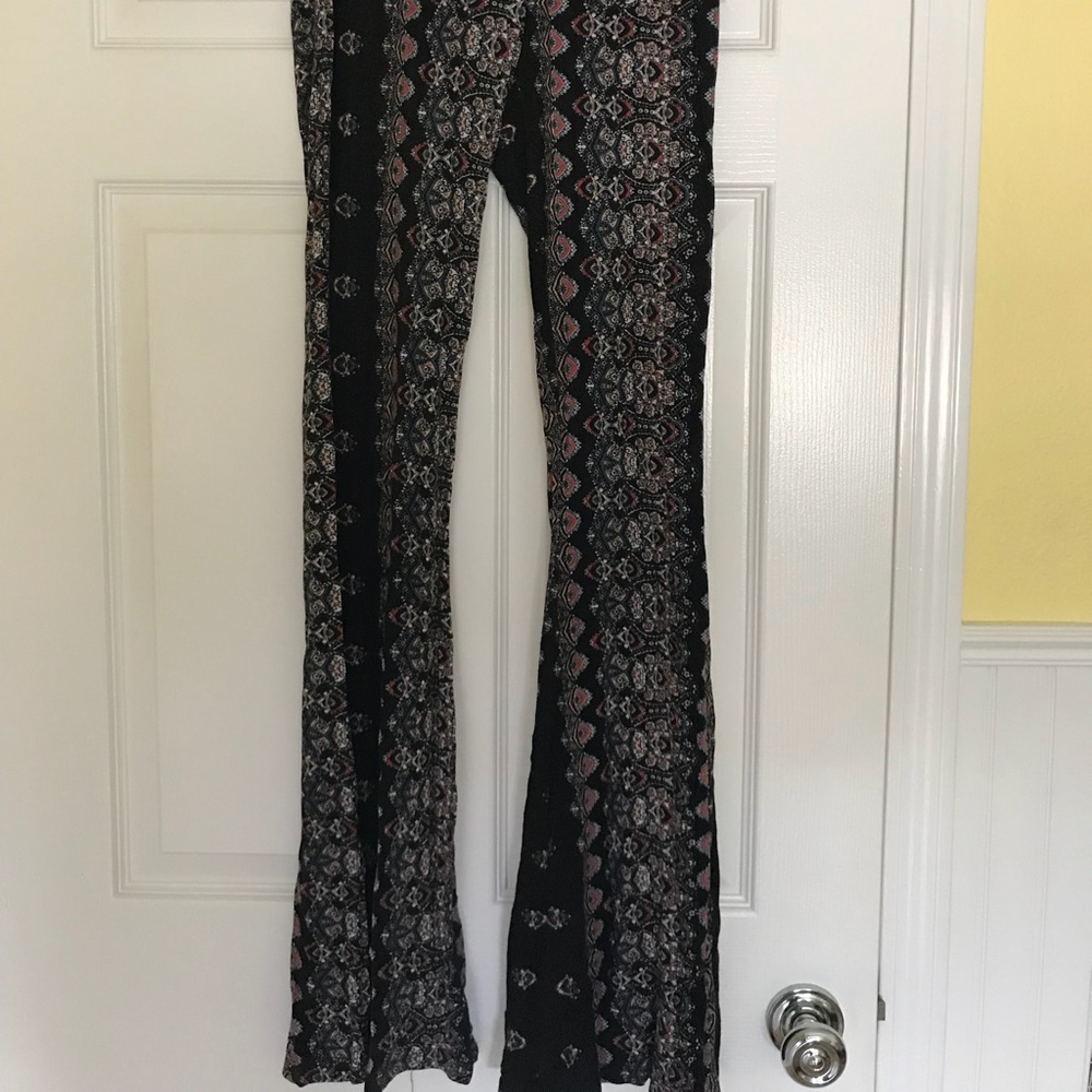 Paisley bell bottom pants